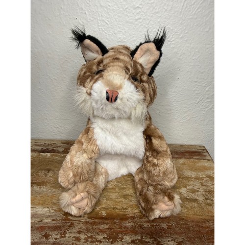 Folkmanis bobcat kitten - bobcat, hand