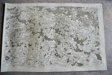 CASSINI CARTE IN PLANO 630mm X