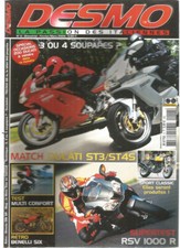 DESMO N°06 DUCATI ST3 VS ST4S / BENELLI SIX / APRILIA FULL SPORT / BIMOTA DB1 SR