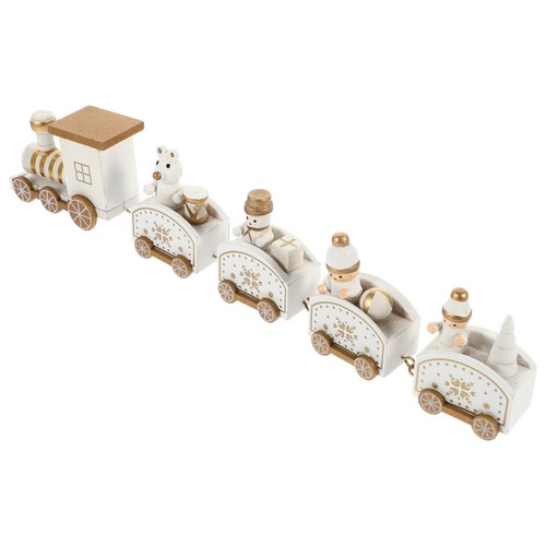 Train noël miniature - train,
