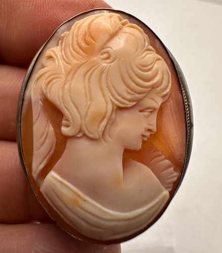 Ancienne broche pendentif - , en