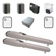 NICE WINGO5BDKCE Kit complet pour portail battant 2 vantaux jusqu'à 3,5m ...