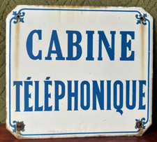ANCIENNE PLAQUE EMAILLEE