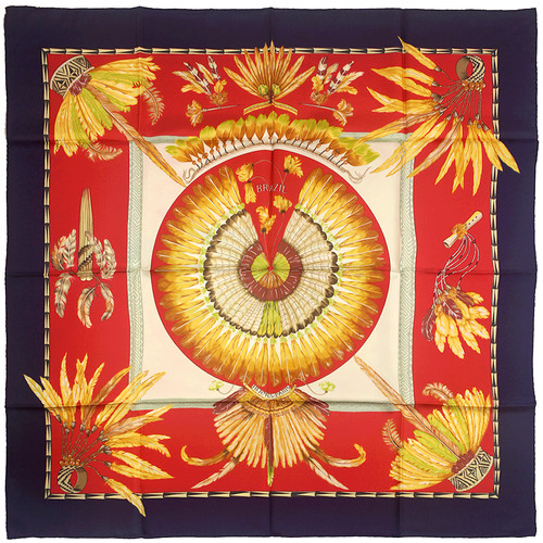 Hermes scarf brazil - scarf,