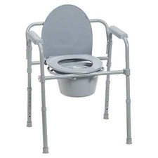 Folding Commode, 1/cs