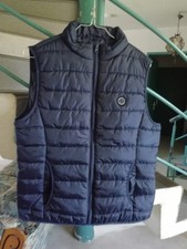 Doudoune Matelassé Bleu