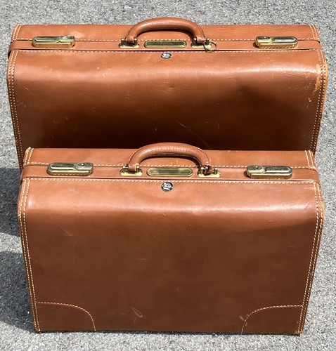 Two vintage leather - vintage,
