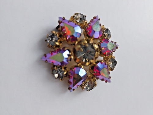 Broche ancienne metal - ancienne,