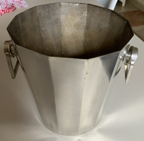 Seau champagne métal - en,