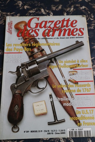 Revue gazette armes 289 - revue,