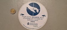 Autocollant  surveillance