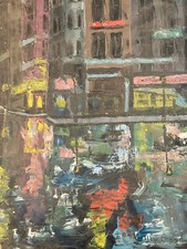 Très Belle Peinture Huile Sur