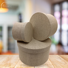 boîtes à chapeau tissées