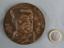 médaille bronze Louis Pasteur