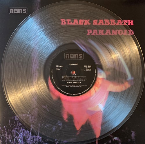Black sabbath paranoid - paranoid, 180