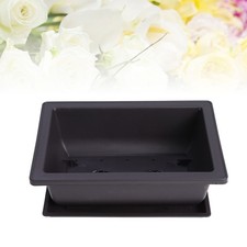  3 PCS Plastique Succulent Pots Fleur Rectangulaire Pots Plante Pots Planteur