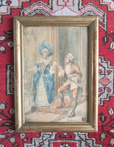 Portrait homme femme - et,