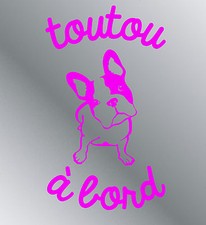 Sticker vinyle adhésif Toutou