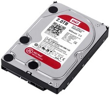 WESTERN DIGITAL RED 2TO 5400TR/MIN 64MO SATA III WD20EFRX NASWARE 2.0 3.5''