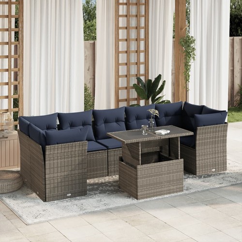 Salon jardin avec coussins - de,