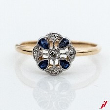 Bague Antique 585/14K Or Jaune
