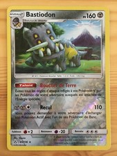 Carte Pokémon REVERSE Bastiodon 85/156 SL5 Soleil & Lune Ultra Prisme FR NEUF