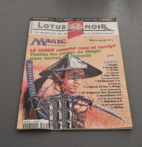 Magazine lotus noir magic the - lotus,