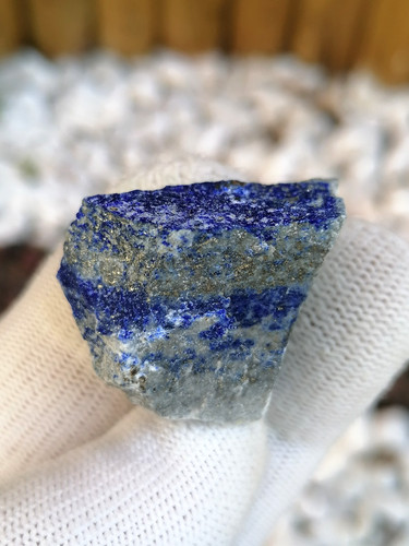 Lapis lazuli brut - , forme