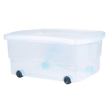 Boite rangement sous lit avec roulette - 80 litres EDA PLASTIQUES