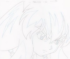 Inuyasha Oversized Original Production Animation Art, Anime Genga Douga Cel #1