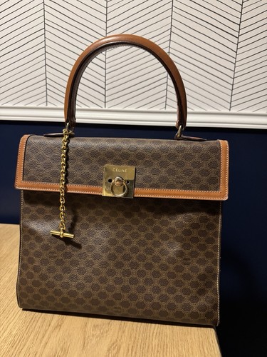 Sac vintage céline macadam - céline,