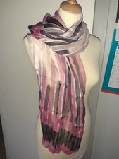 Foulard peint à la main soie/