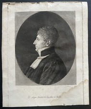 Gravure au Physionotrace XIXe