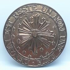 Médaille Ville de Denain Bronze Frappe non patinée Le Médaillier Franklin (R32)