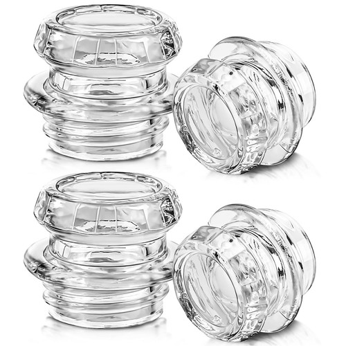 Bouton rechange en verre - 1x(bouton,