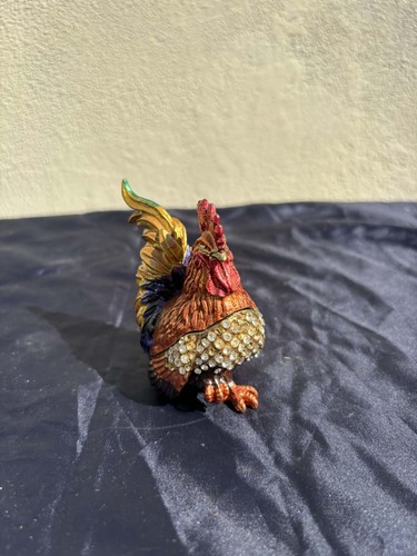 Boite pilules ancienne coq - a,