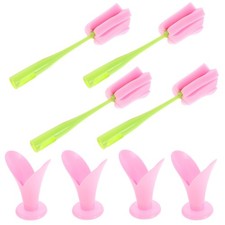  4 Pcs Brosse Nettoyage Gourde Goupillon Bouteille Bottle Cleaning Brush