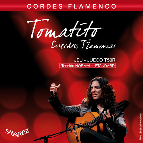 Jeu cordes guitare flamenco - de,