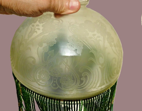 Verre lampe pétrole - de,