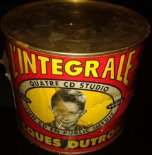 NEUF SCELLE JACQUES DUTRONC COFFRET BOITE DE CONSERVE INTEGRALE CD VOGUE RARE