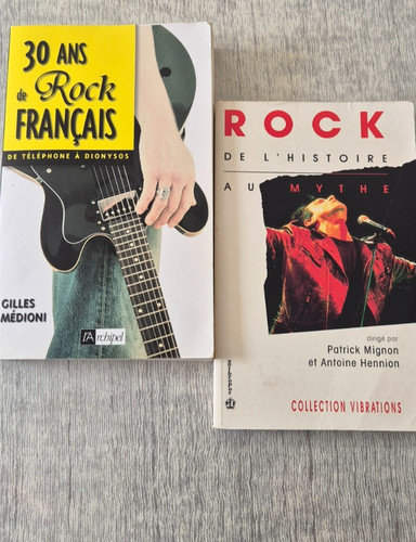 Lot livres rock français 30 - 2,