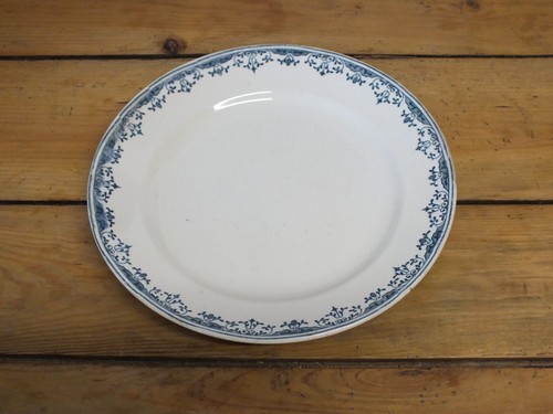 Plat rond terre fer - fer, de