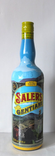 Bouteille salers gentiane - salers, (
