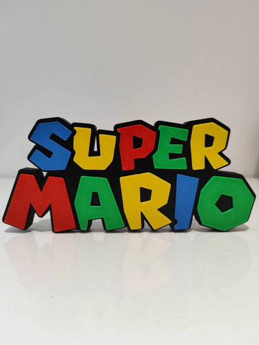 Logo super mario impression - logo,