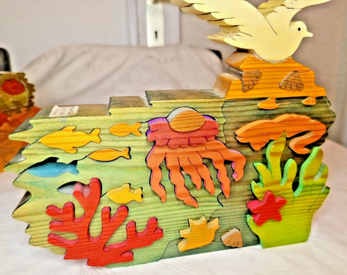 Rare greek wooden puzzle - greek,