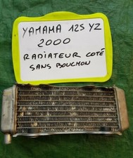 Radiateur côté sans bouchon YAMAHA 125 YZ de 2000