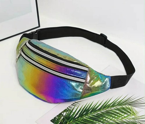 Sac banane holographique - sac,