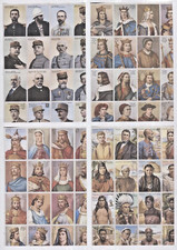 4 PLANCHES SCOLAIRES 24cm x