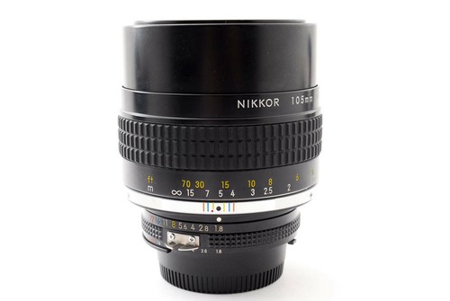 Nikon nikkor 105 f - 105, f/1,8