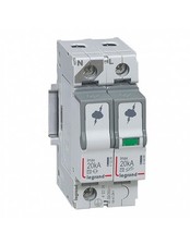 Parafoudre basse tension typeT2 Imax 20kA/pôle 1P+N 320V 2 modules LEGRAND 41222